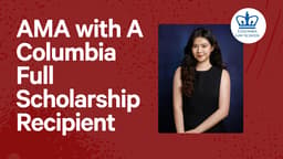 AMA with a Columbia Law Full Scholarship Recipient