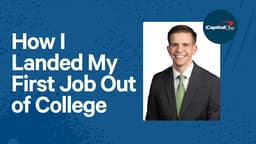 How I Landed My First Job Out of College