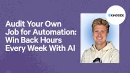 Audit Your Own Job for Automation: Win Back Hours Every Week With AI