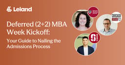 Deferred (2+2) MBA Week Kickoff