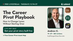 The Career Pivot Playbook: How to Change Lanes Without Starting Over