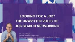 Looking for a job? The Unwritten Rules of Job Search Networking