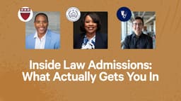 Inside Law Admissions: What Actually Gets You In