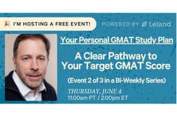Your Personal GMAT Study Plan: A Clear Pathway to Your Target GMAT Score
