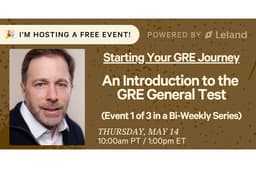 Starting Your GRE Journey: An Introduction to the GRE General Test