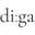 di:ga communications Logo