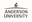 Anderson University Logo