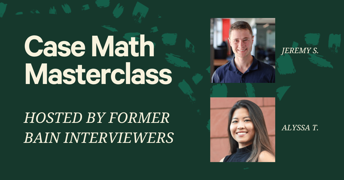 Case Math Masterclass | Leland