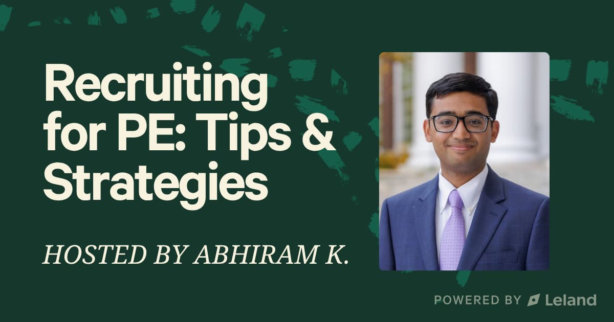Recruiting for PE: Tips and Strategies