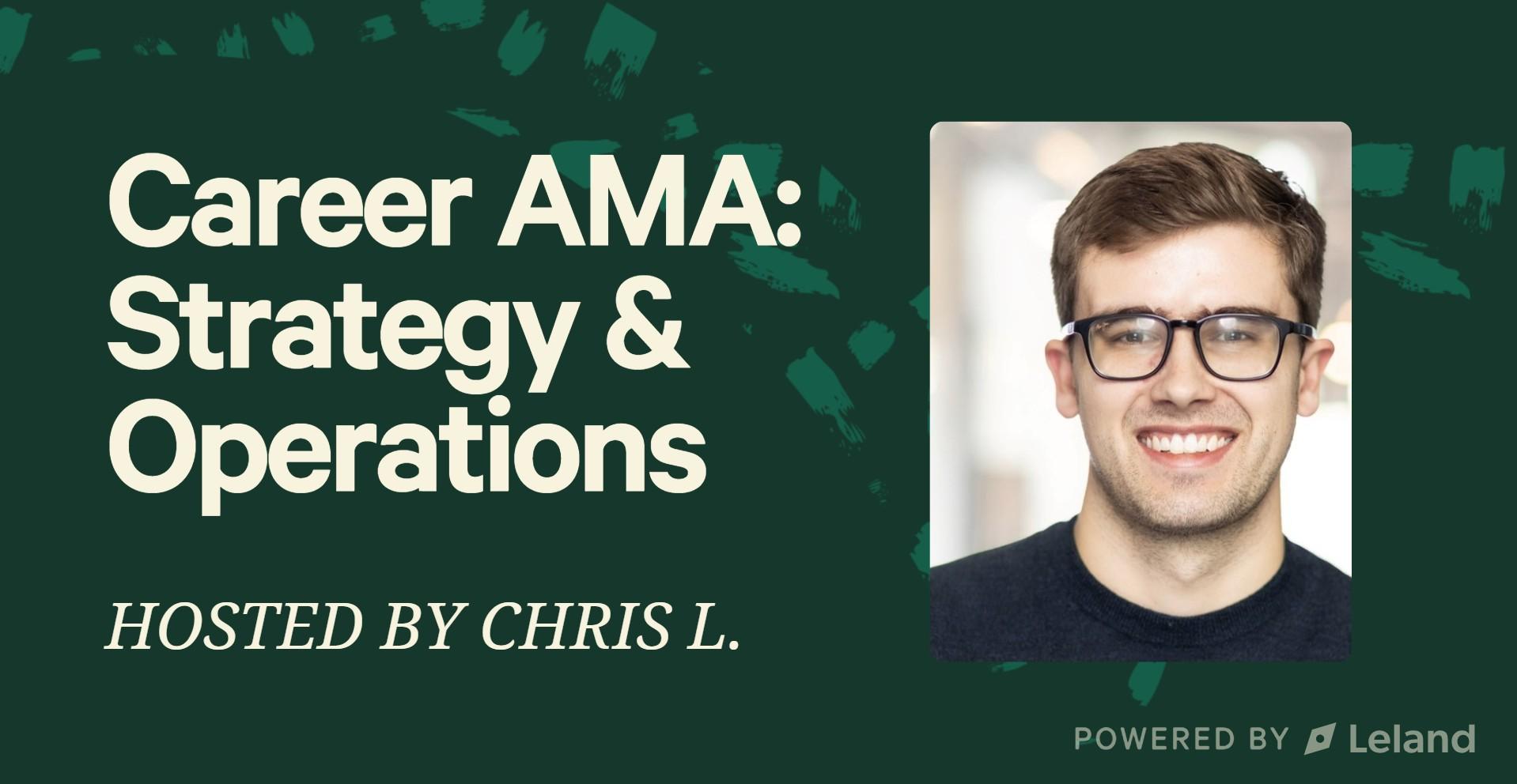 AMA with LinkedIn BizOps Manager | Leland