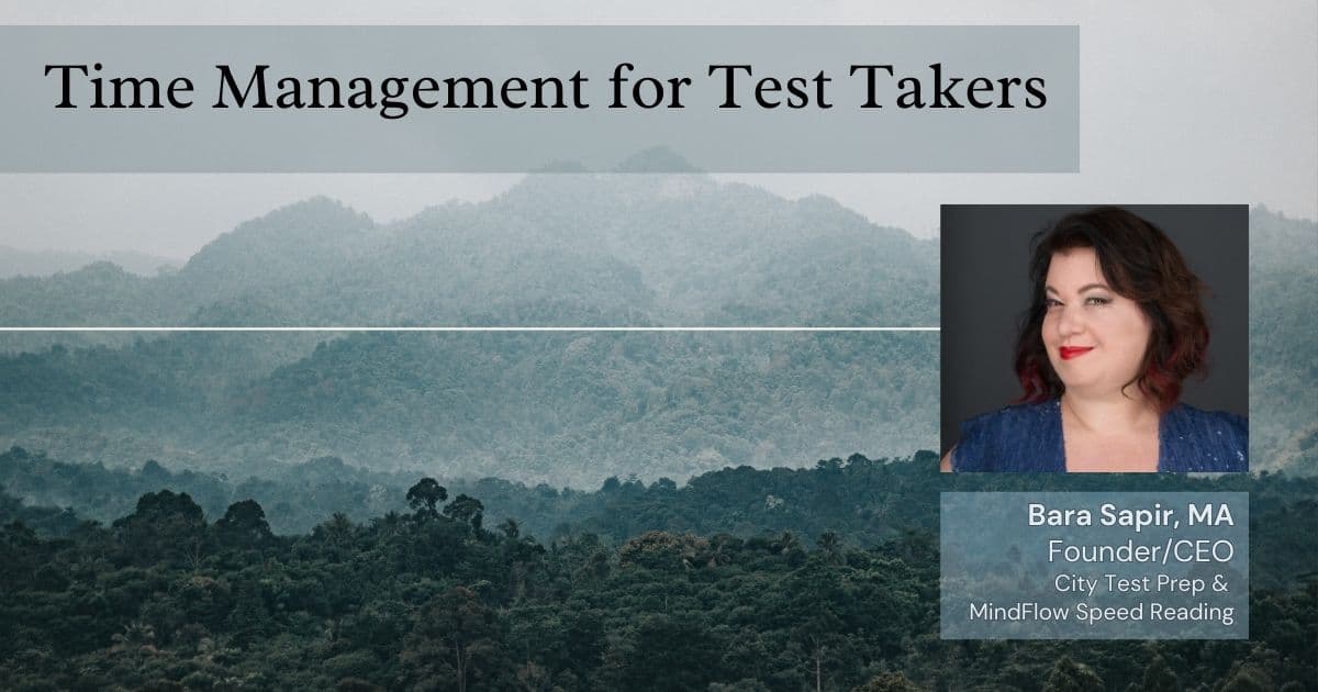 Time For Testing Time Management for Test Takers: Read up to 5x Faster! | Leland