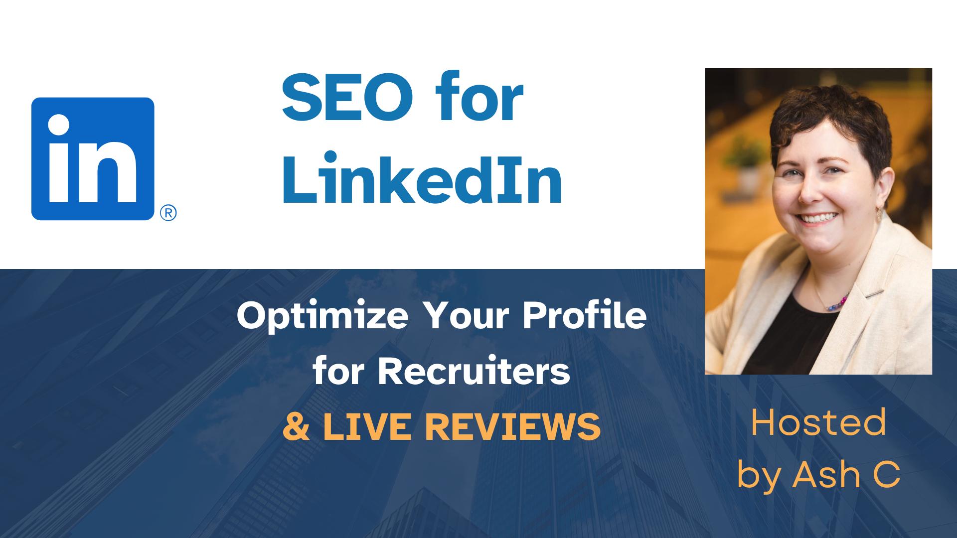 Optimize Your LinkedIn for Career Changers