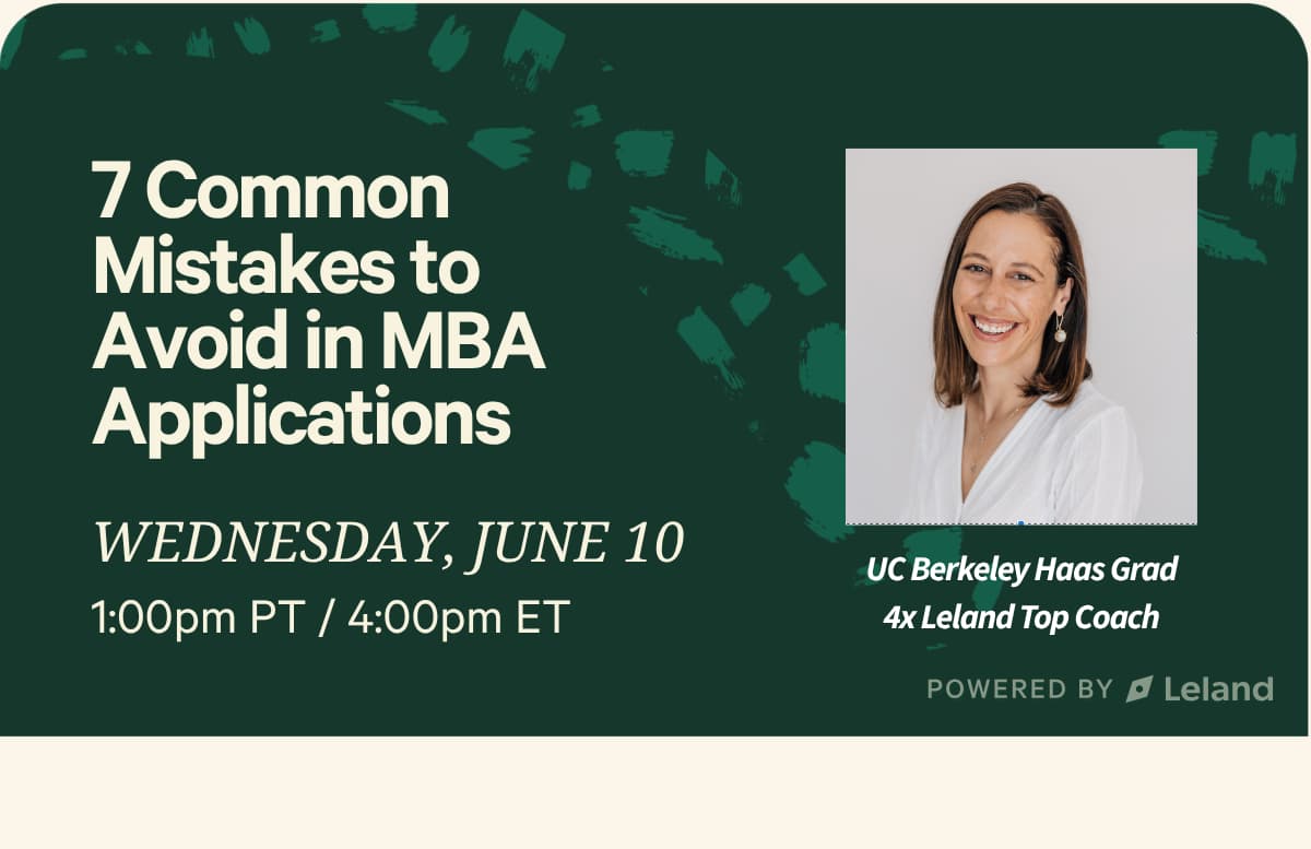 7 Common Mistakes to Avoid in MBA Applications