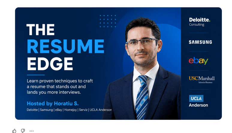 The Resume Edge: Craft a resume that stands out and lands you more interviews.