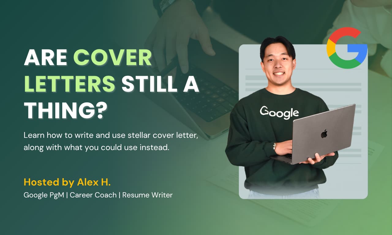 Are Cover Letters Still a Thing? | Google PM & Career Coach