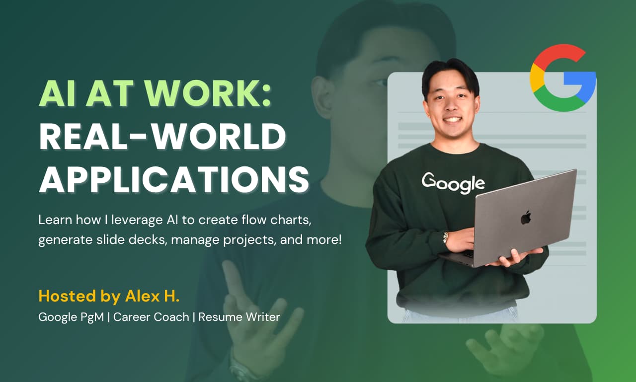 How I Use AI at Work: Real-World Applications | Google PM & Career Coach