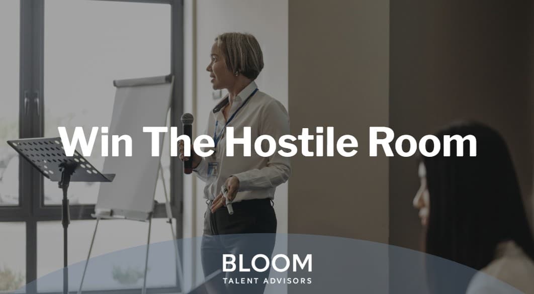 Leadership Talk: Win the Hostile Room