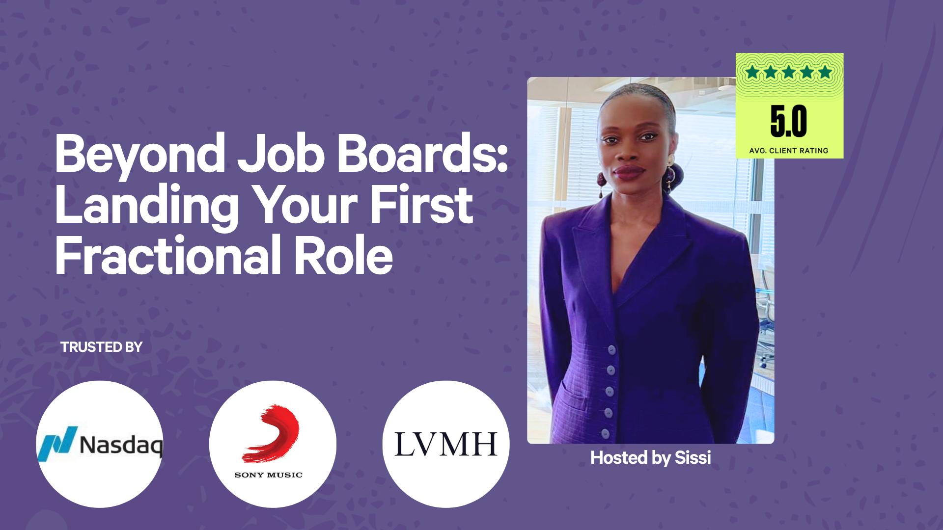 Beyond Job Boards: Landing Your First Fractional Role