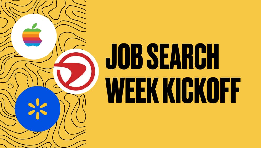 Job Search Week Kickoff