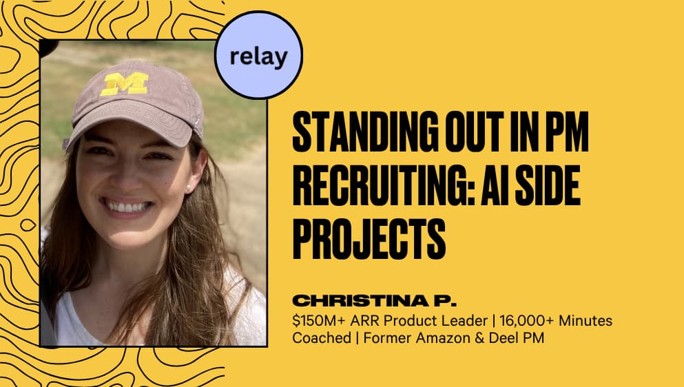 Standing out in PM Recruiting: AI Side Projects 
