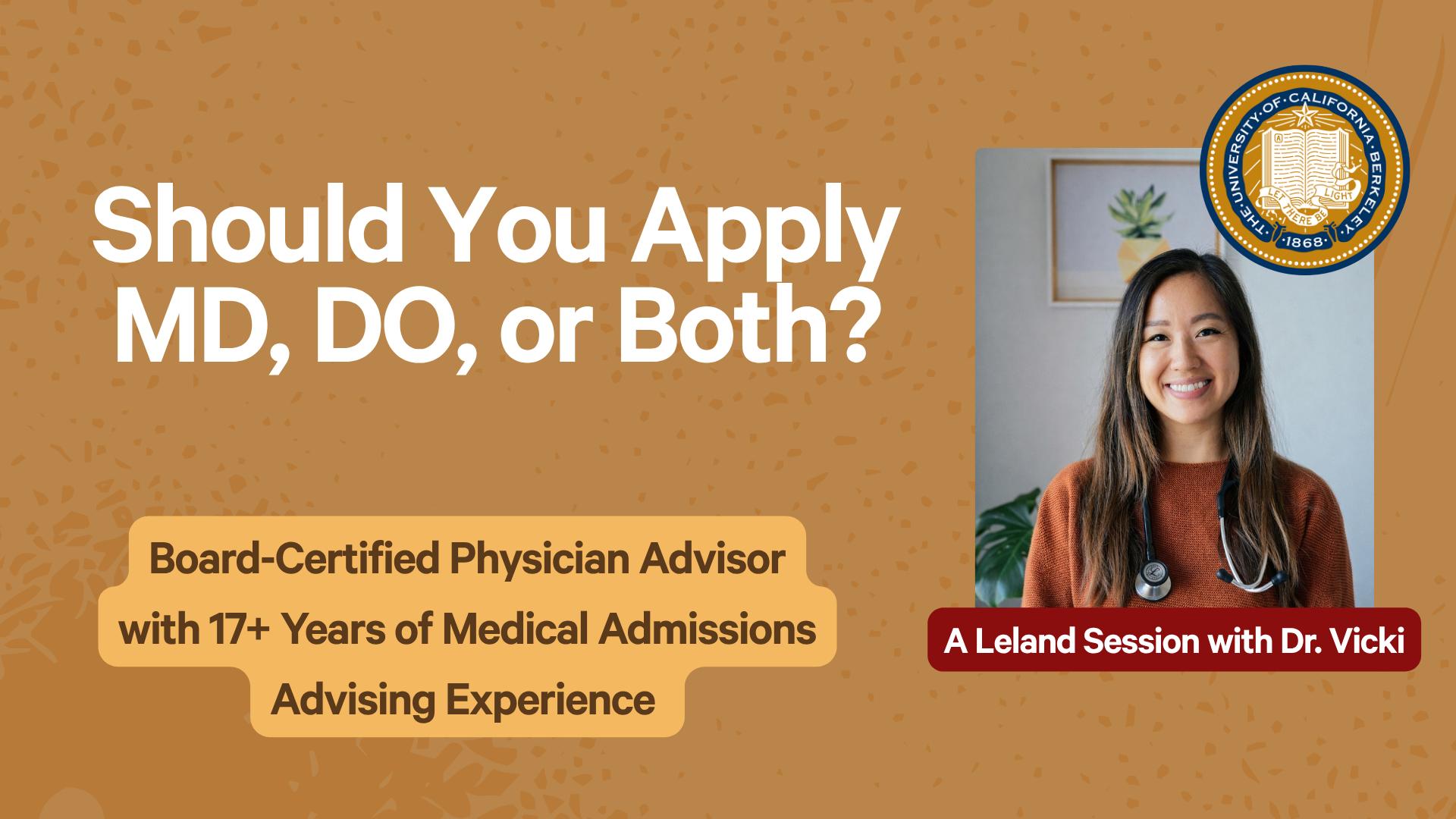 Should You Apply MD, DO, or Both?