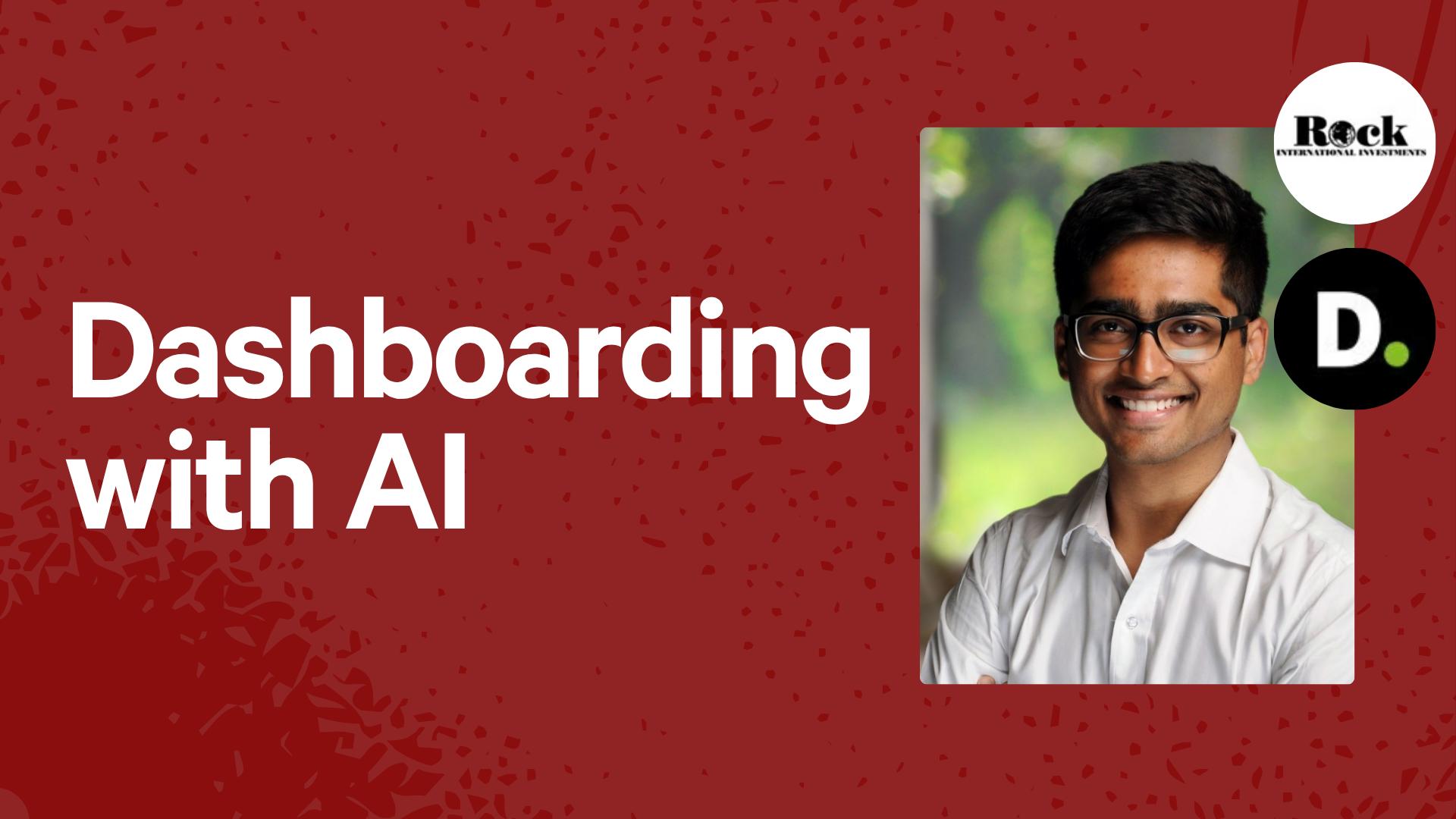 Dashboarding with AI