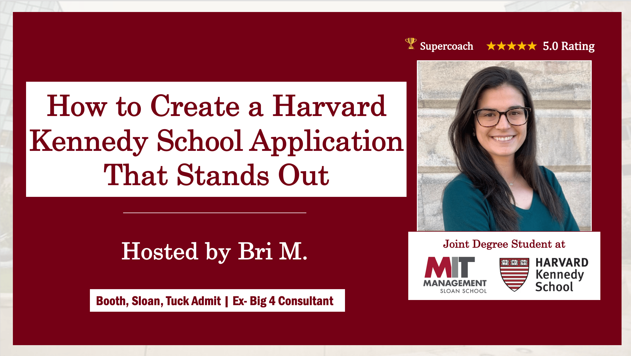 How to Create a Harvard Kennedy School Application that Stands Out (all degrees)