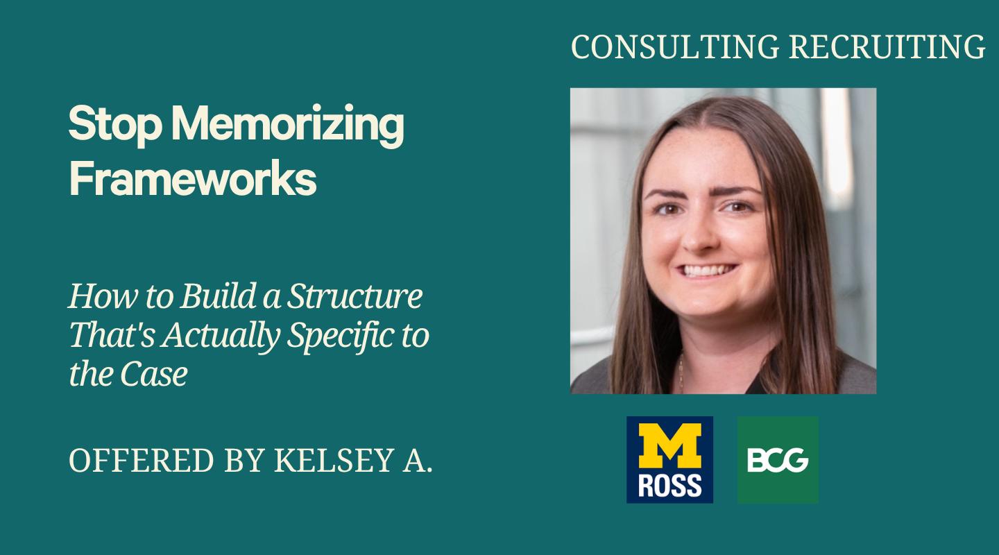 Stop Memorizing Frameworks: How to Build a Structure That's Actually Specific to