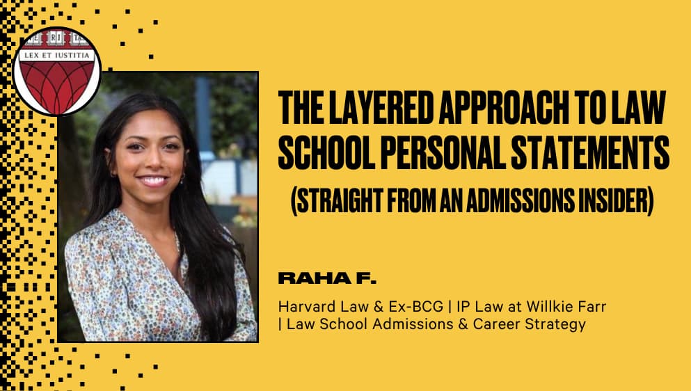 The Layered Approach to Law School Personal Statements (Straight From an Admissions Insider)