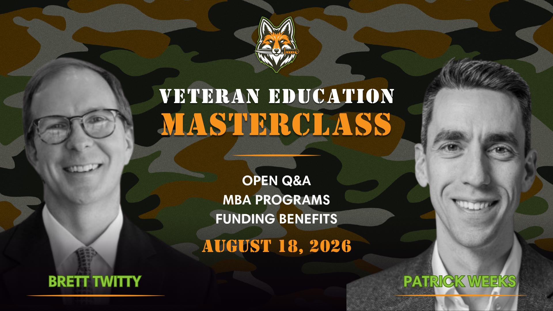 The Veteran MBA Playbook: A Candid Q&A on Admissions, ROI, & Career Paths