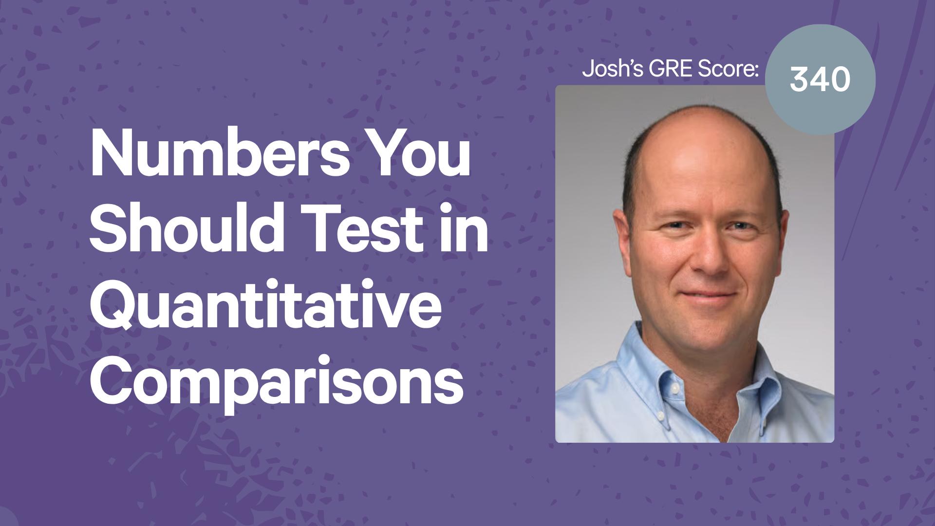 Numbers You Should Test in Quantitative Comparisons