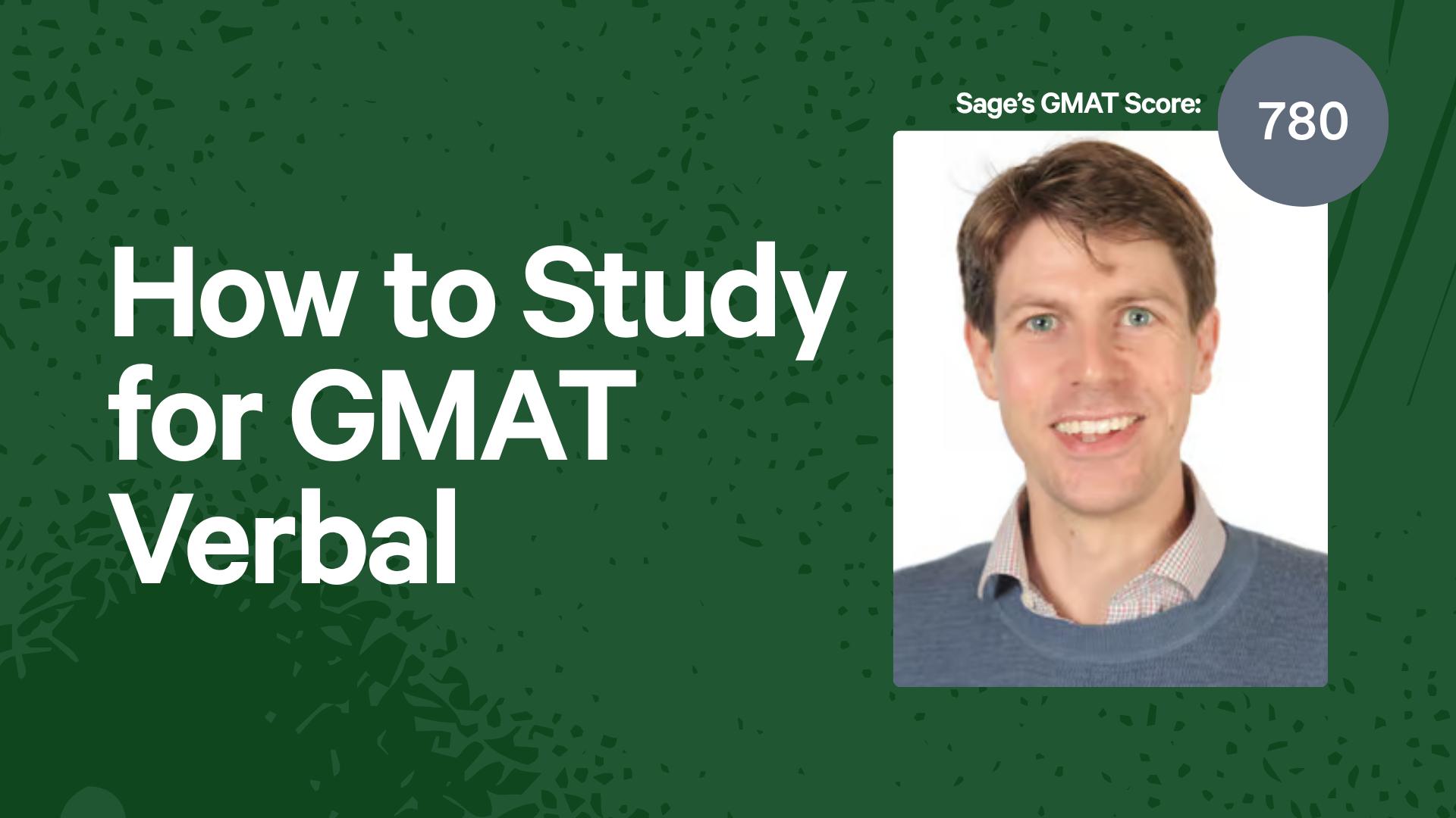 How to Study for GMAT Verbal