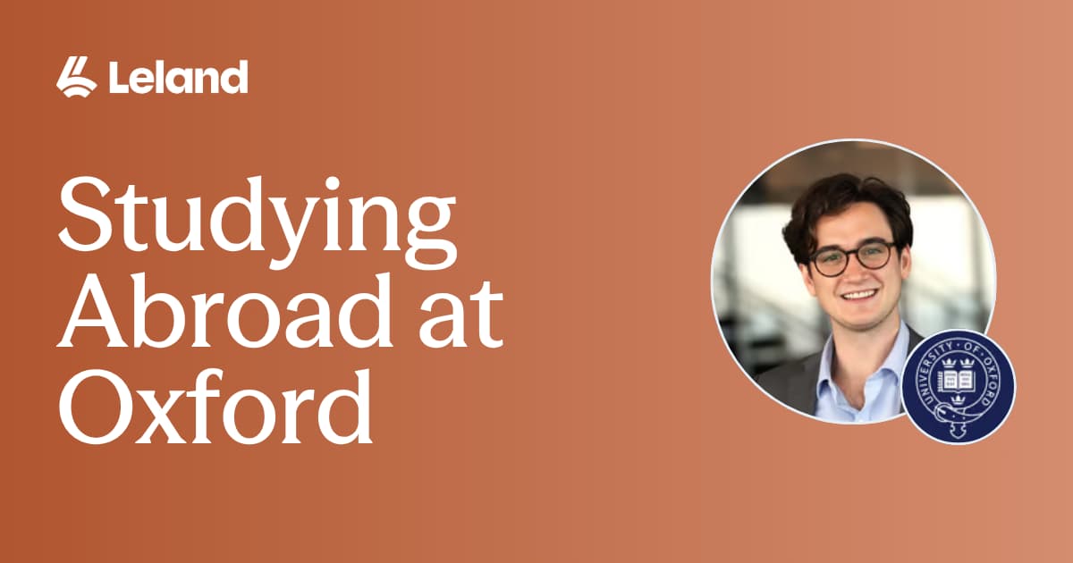 Studying Abroad at Oxford 