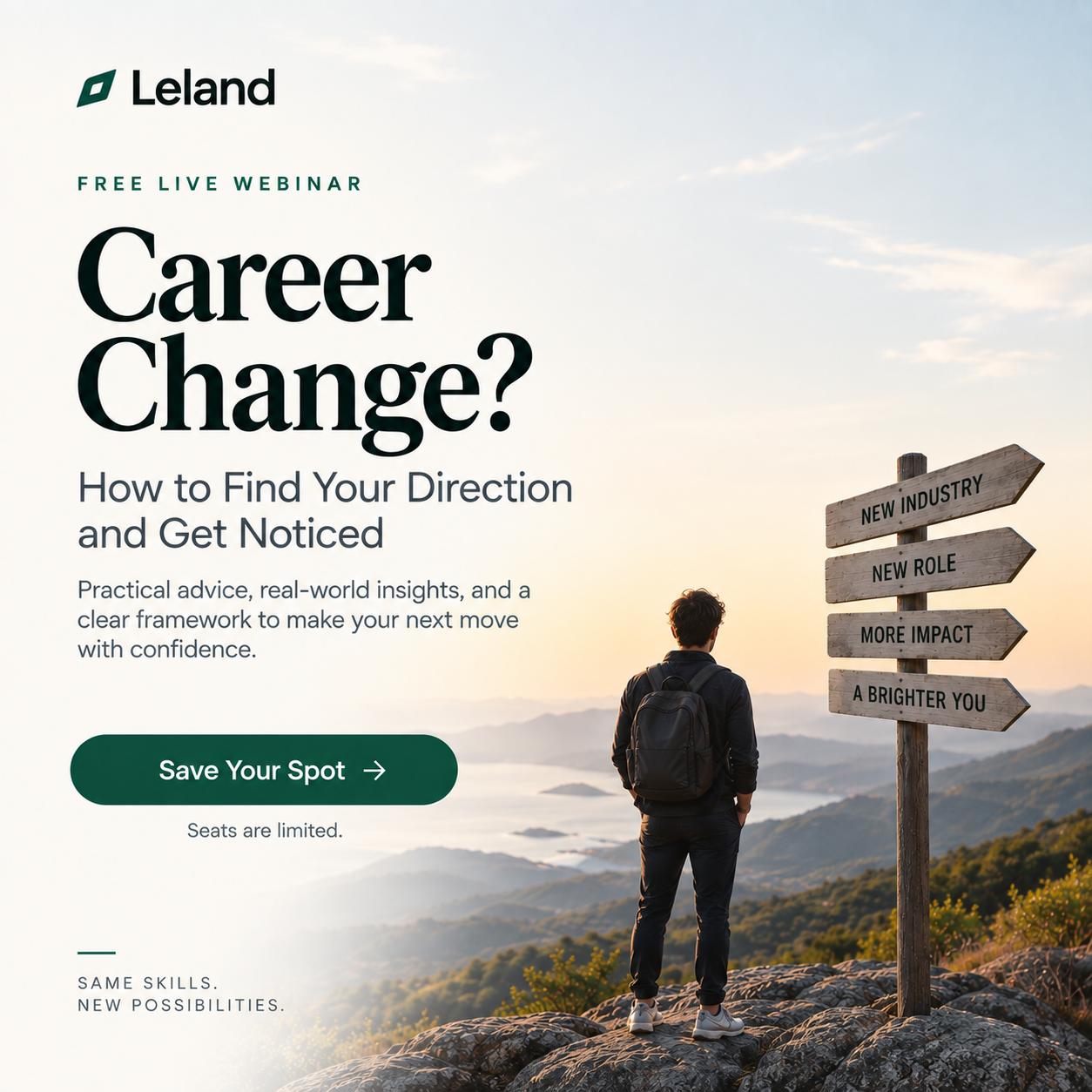 Career Change? Practical advice to find your direction