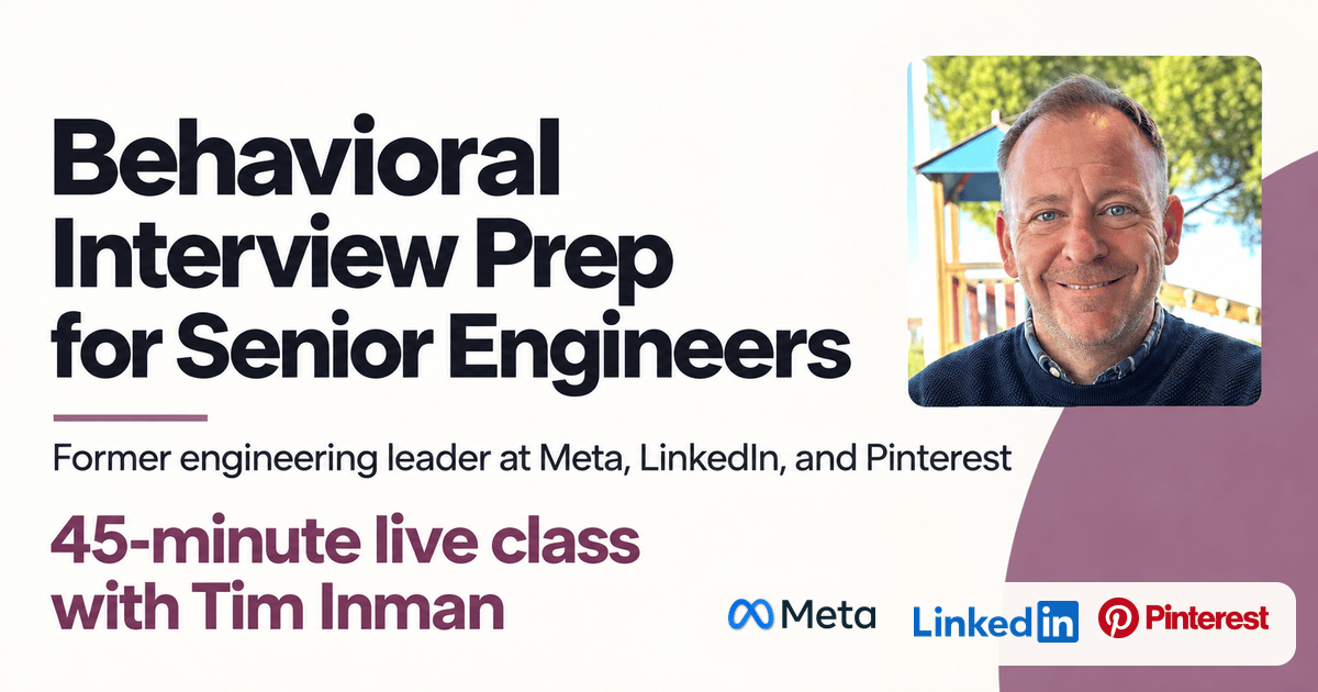 Behavioral Interviews: Tell Stronger Senior-Level Stories