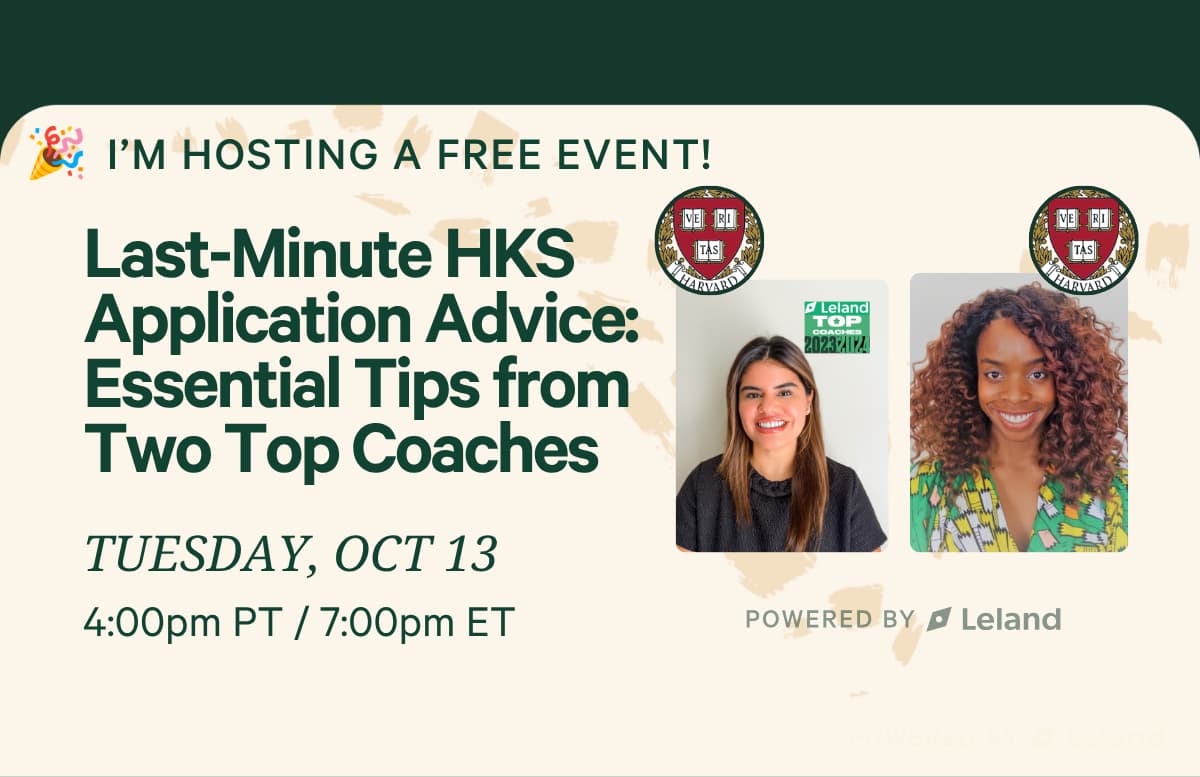 Last-Minute HKS Application Advice: Essential Tips from Top Admissions Coaches