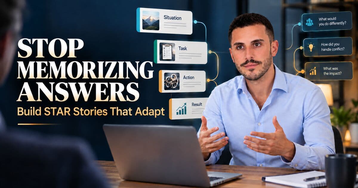 Stop Memorizing Answers: Build STAR Stories That Adapt
