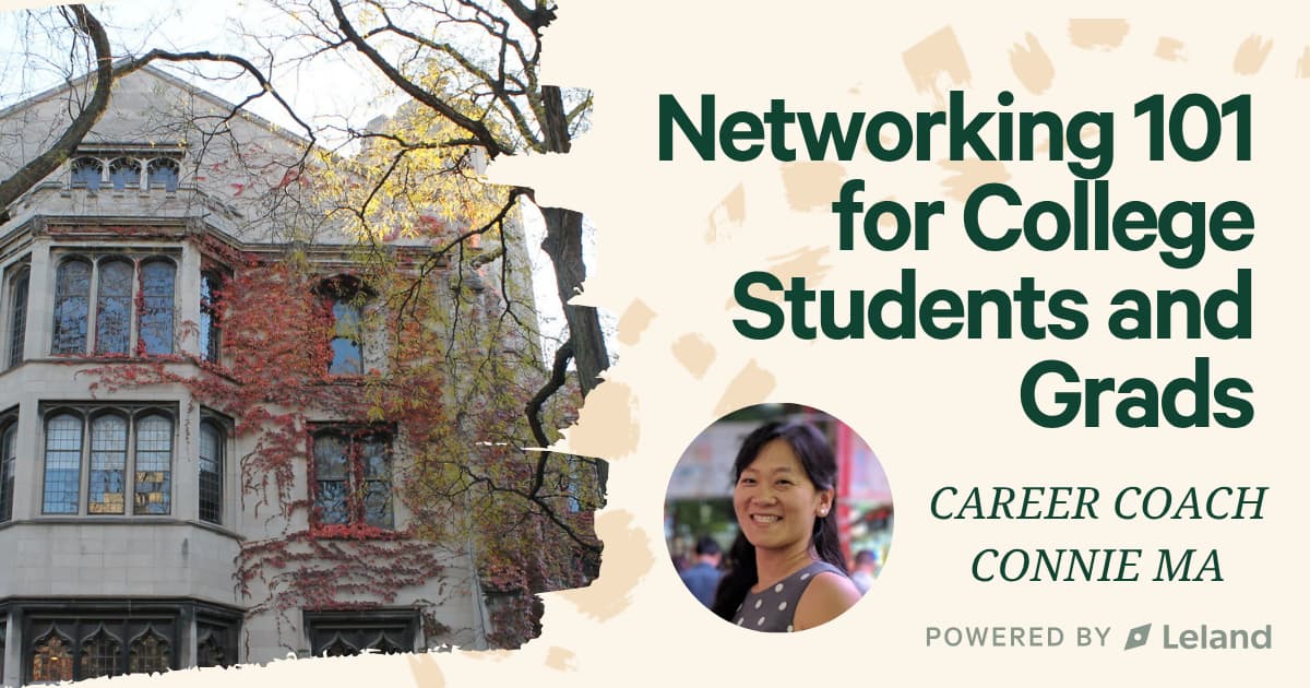 Networking 101 for College Students and Graduates