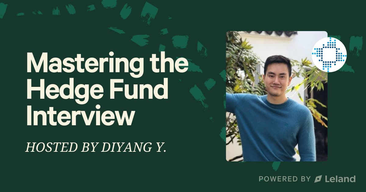 Mastering the Hedge Fund Interview