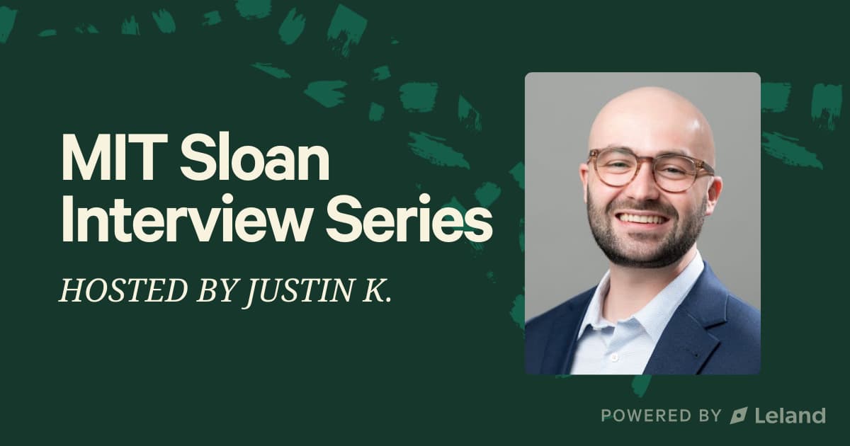MIT Sloan Interview Series