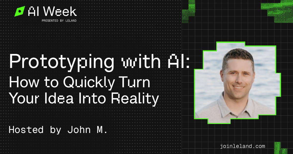 Prototyping with AI: How to Quickly Turn Your Idea Into Reality