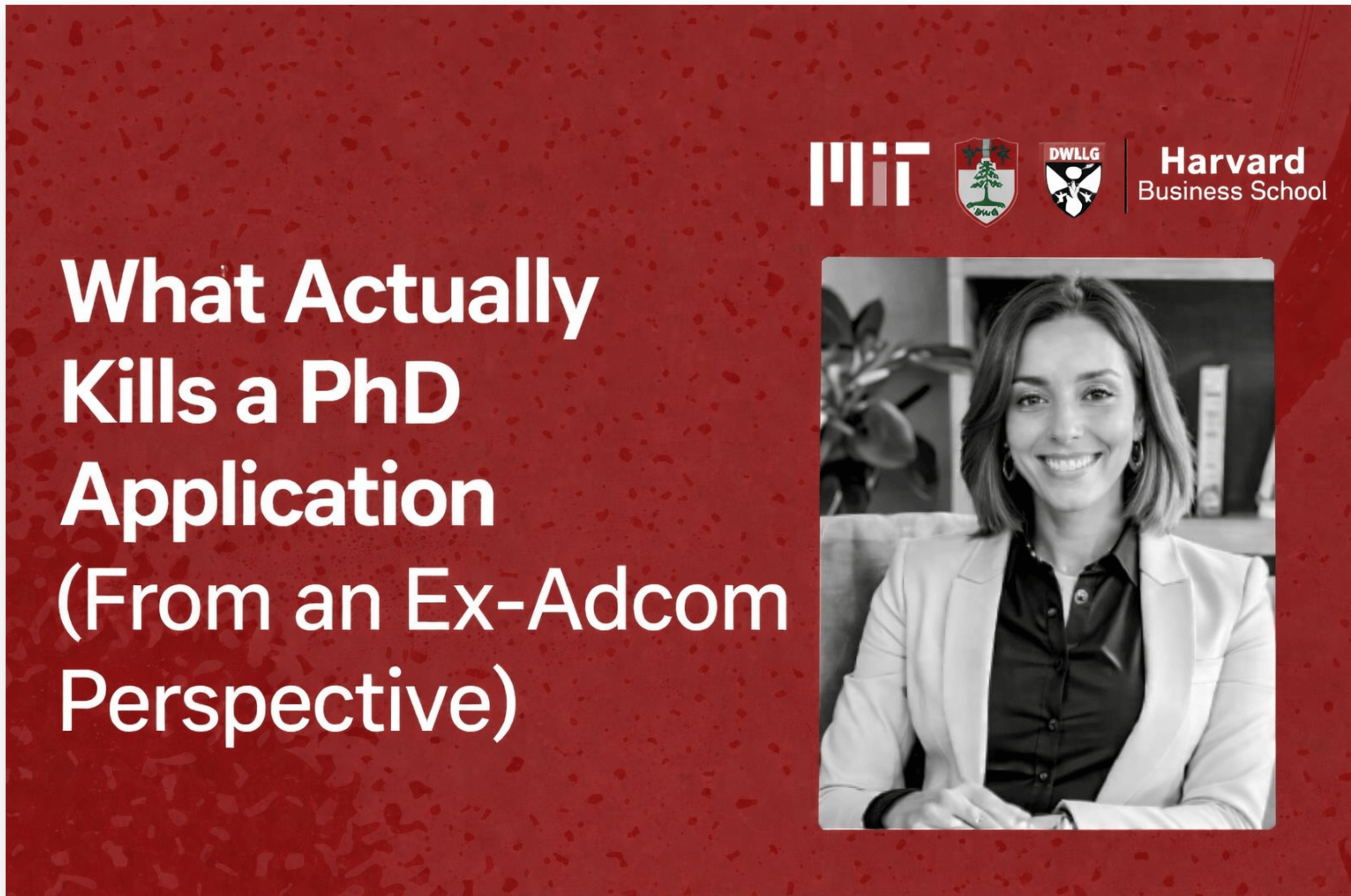 What Actually Kills a PhD Application (From an Ex-Adcom Perspective)