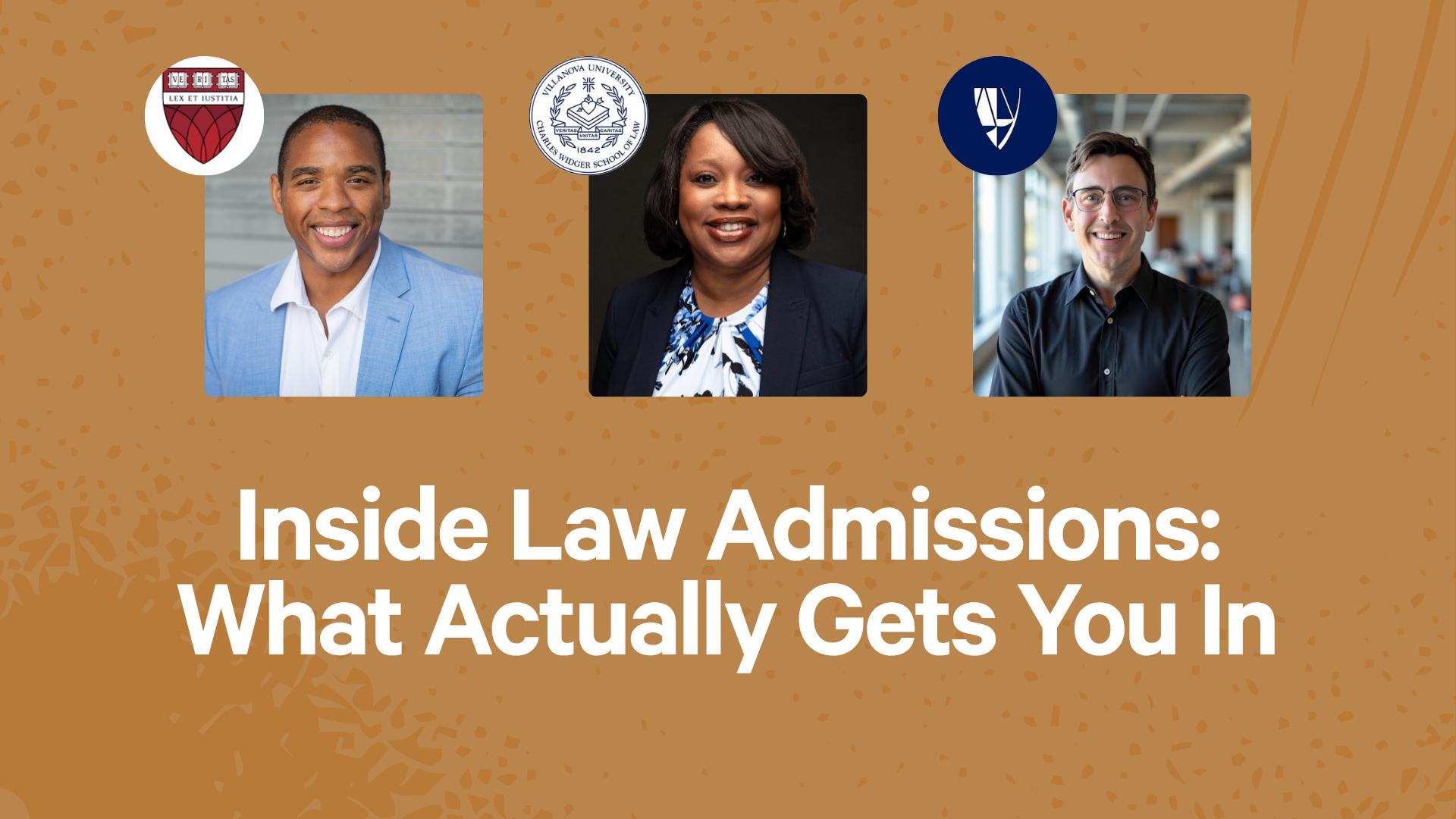 Inside Law Admissions: What Actually Gets You In