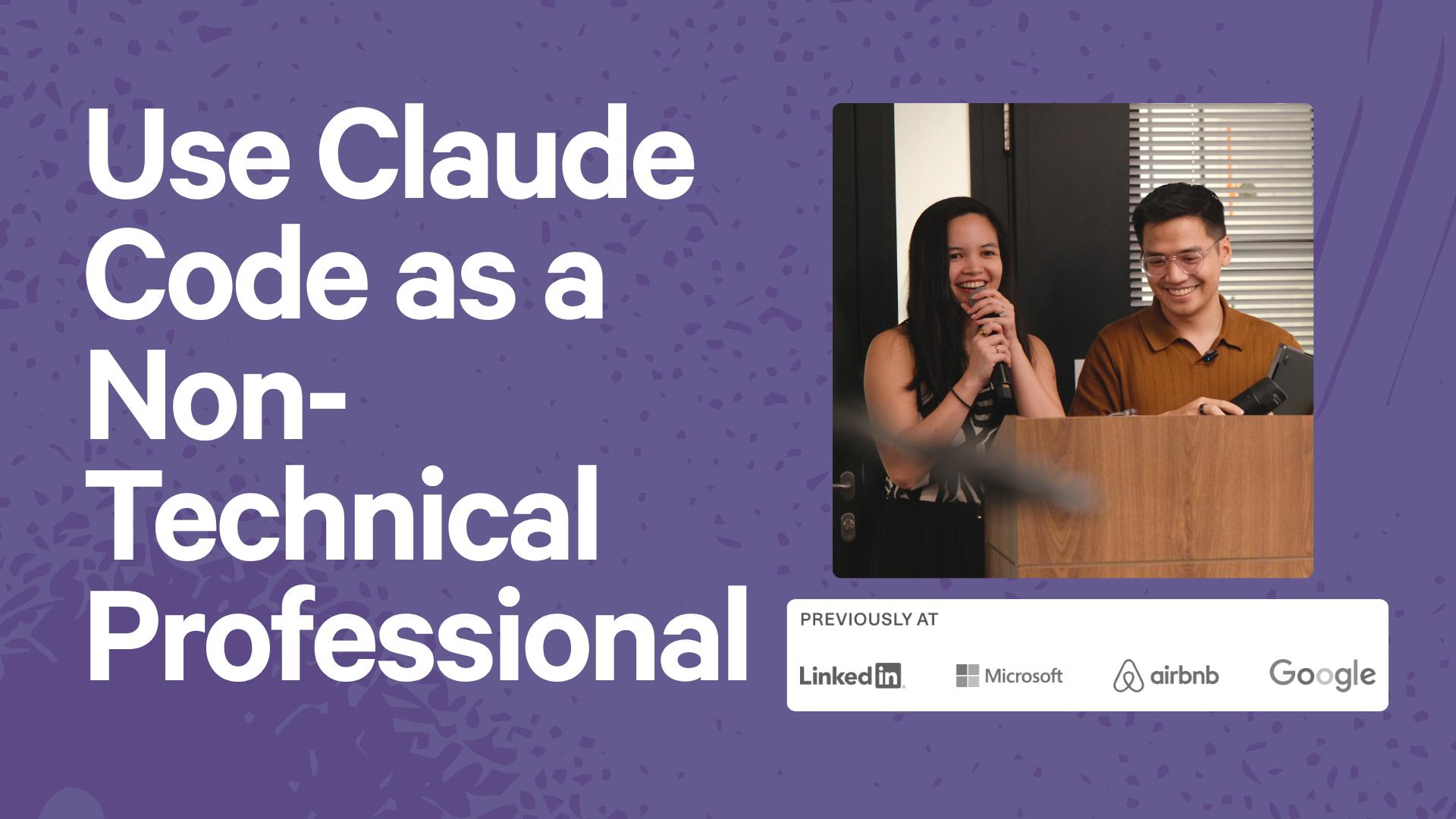 Use Claude Code for Non-Technical Professionals