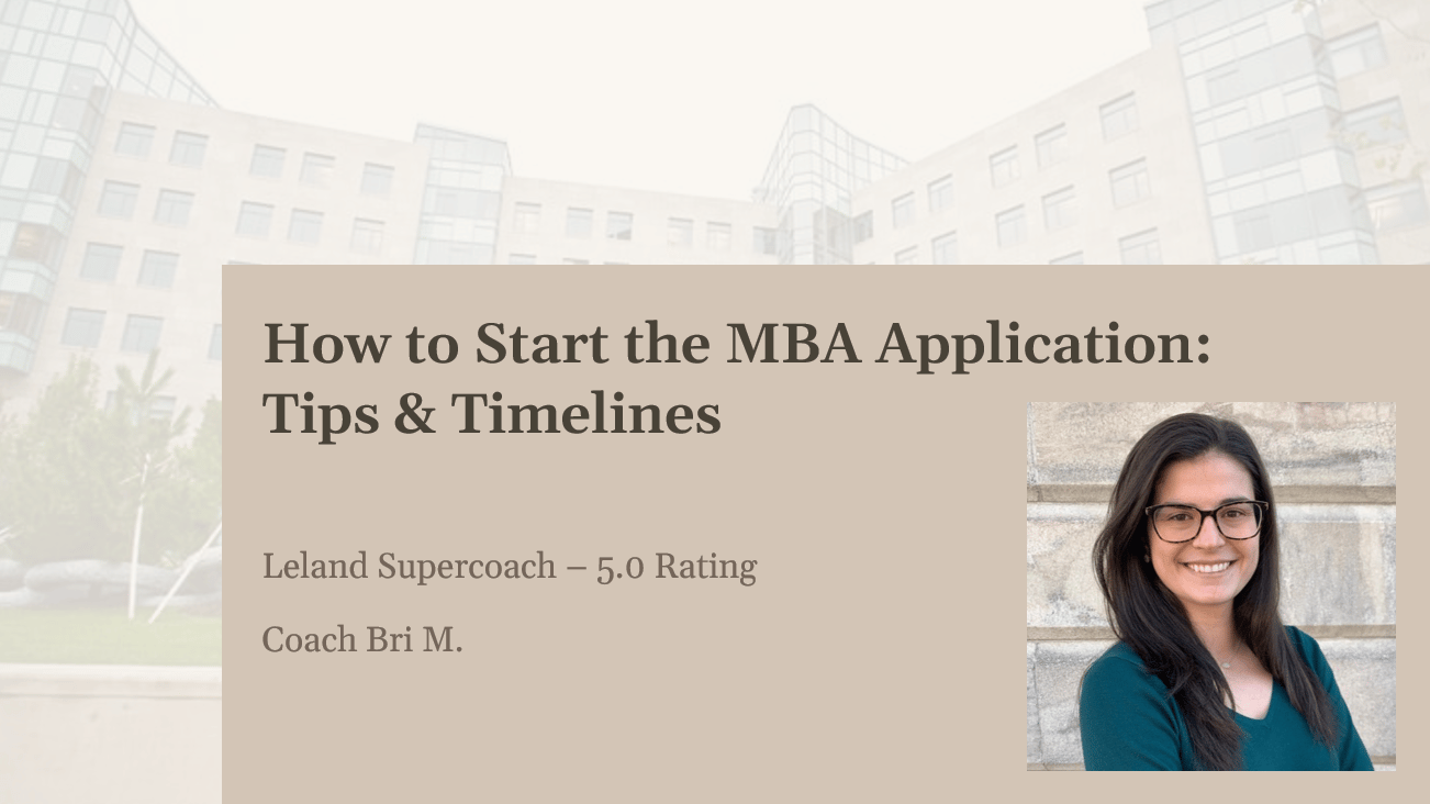 MBA Round 1 Application Tips and Timelines: Submit on Time!