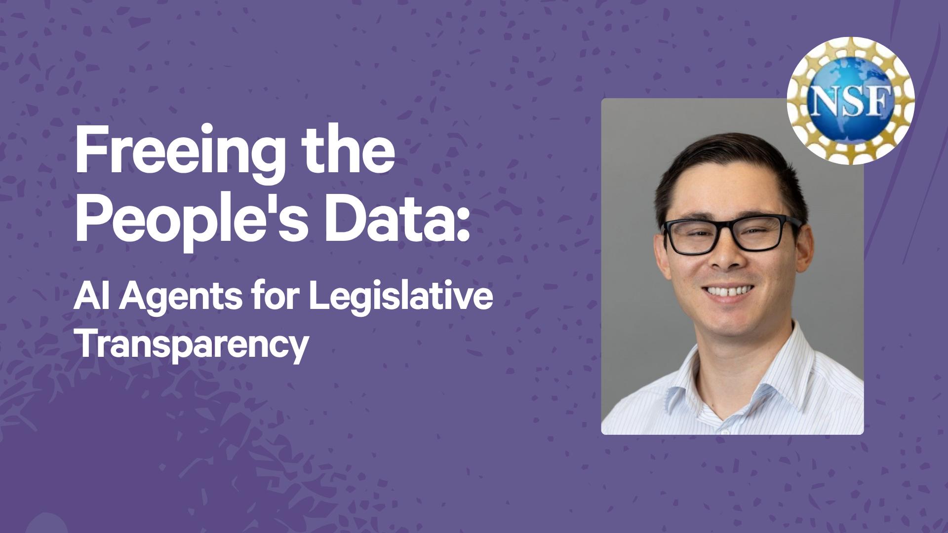 Freeing the People's Data: AI Agents for Legislative Transparency