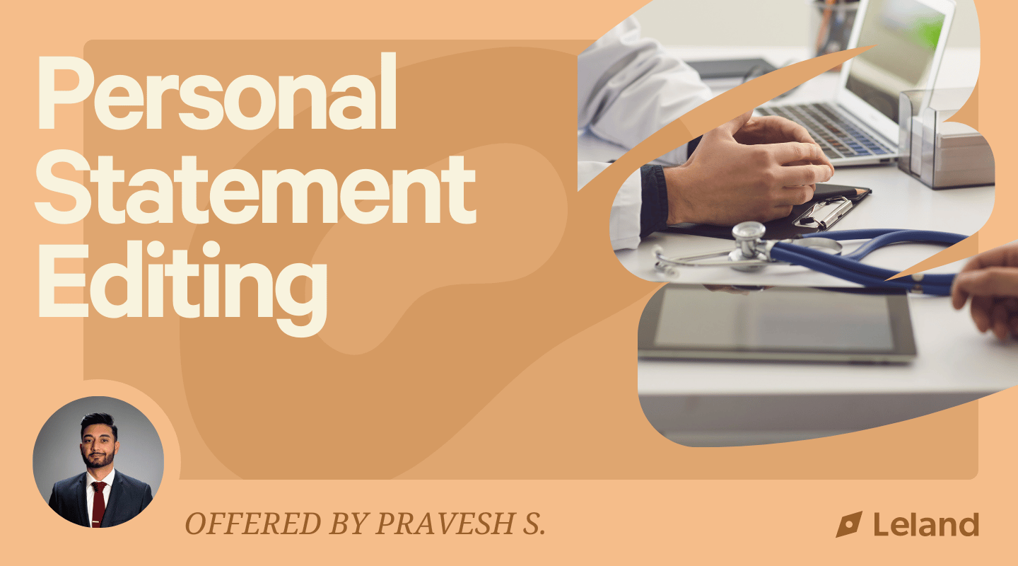 Personal Statement Editing