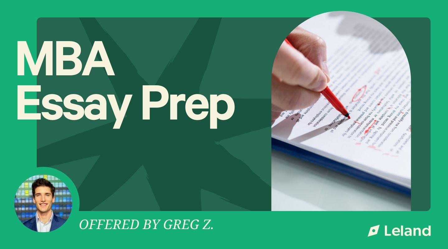 MBA Essay Review