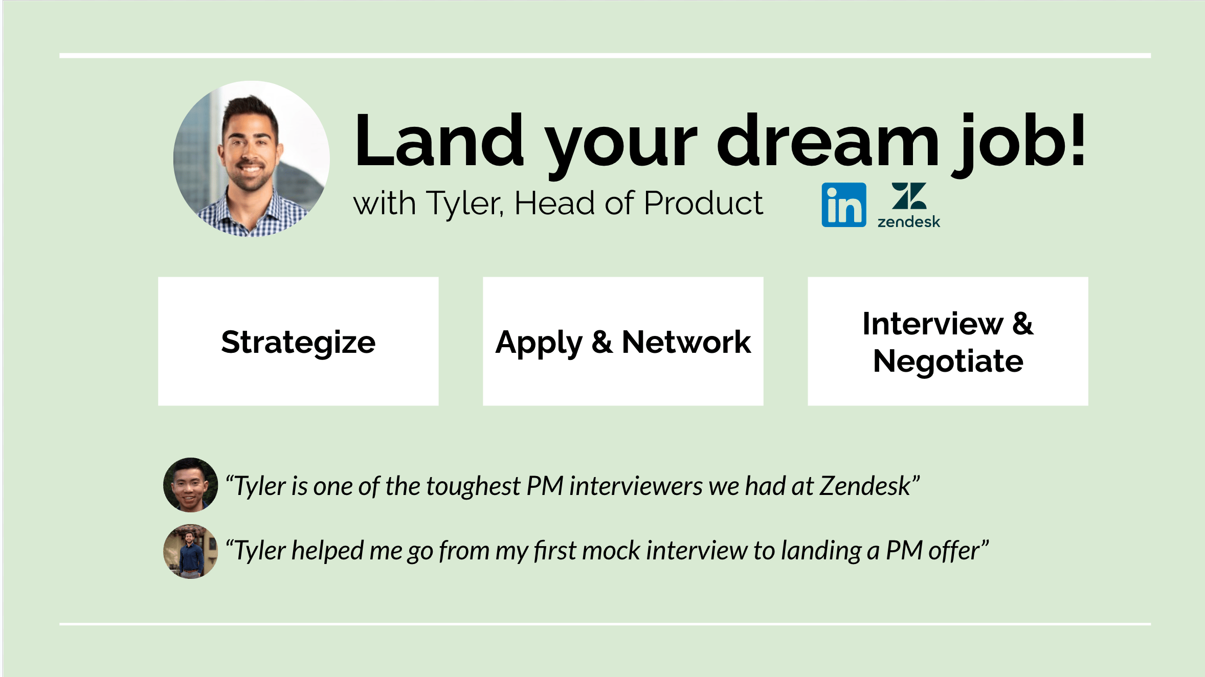 Go from zero to PM offer | LinkedIn PM