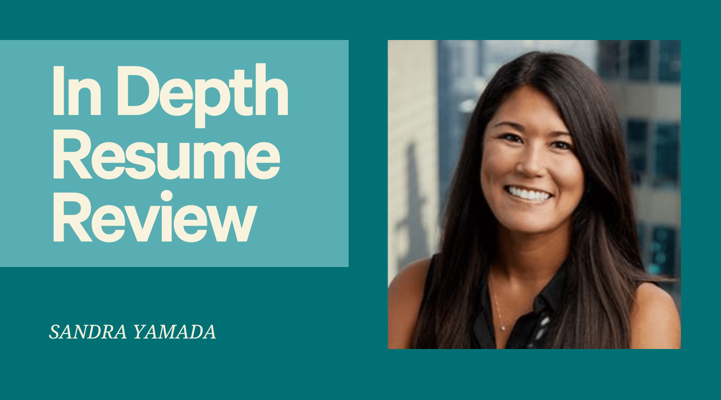 In Depth Resume Review (Banking)